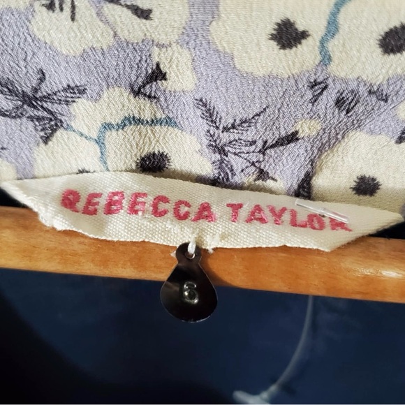 Rebecca Taylor Silk Floral Mini Dress - Picture 4 of 10